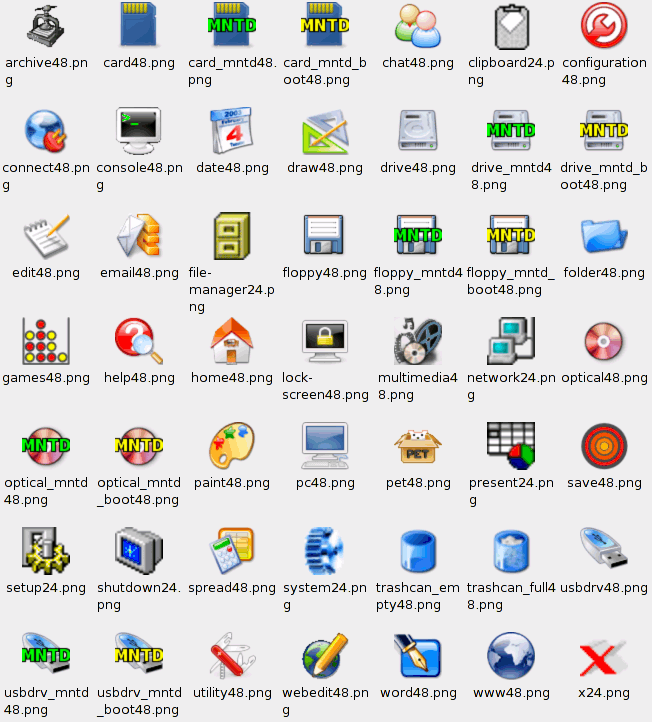 original icons